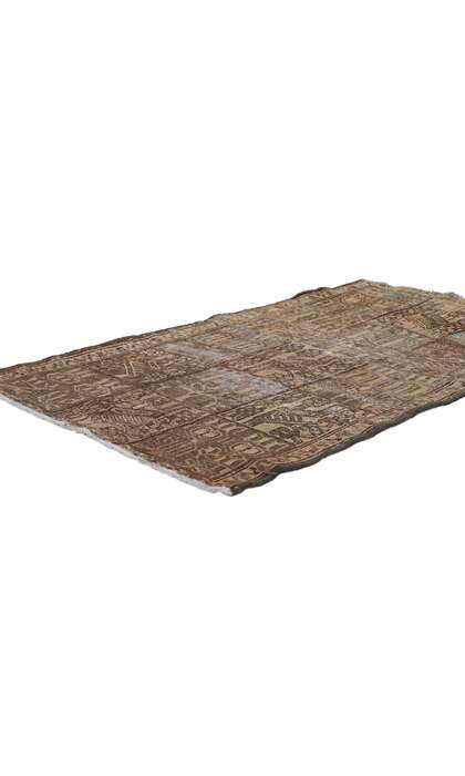 3 x 4 Vintage Persian Bakhtiari Rug 60986