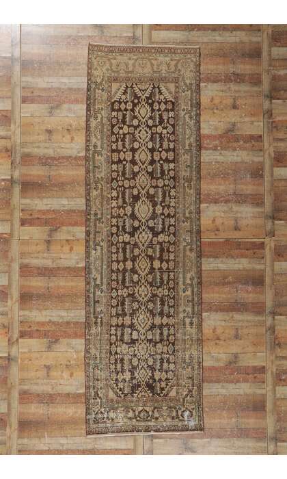 4 x 13 Antique Persian Malayer Runner 60987