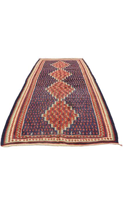 5 x 9 Vintage Persian Bijar Kilim Rug 77940