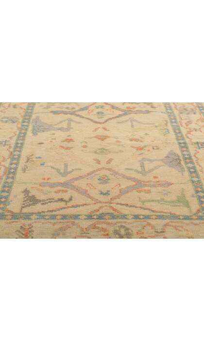 4 x 6 Colorful Oushak Rug 80683