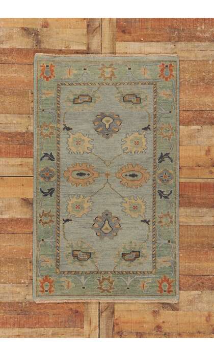 3 x 5 Colorful Oushak Rug 80693