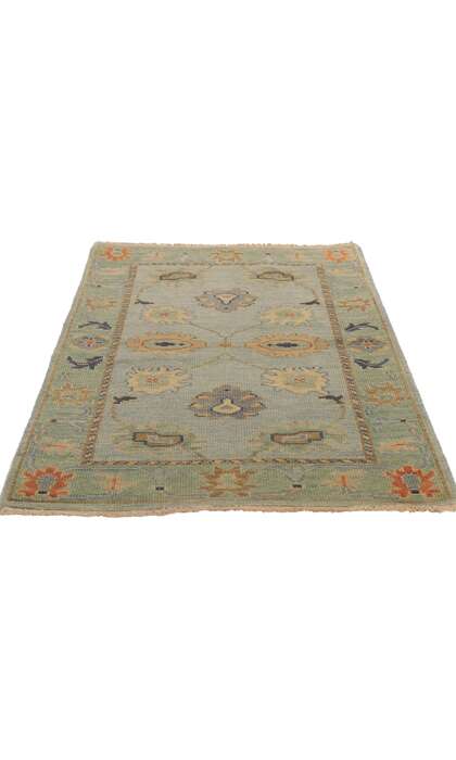 3 x 5 Colorful Oushak Rug 80693