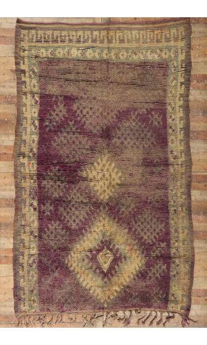 6 x 10 Vintage Moroccan Rug 21197