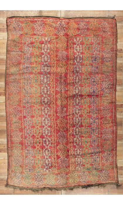 7 x 11 Vintage Moroccan Rug 21202
