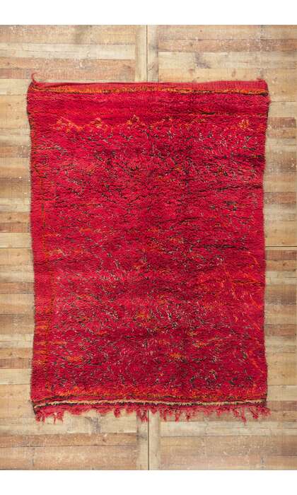 6 x 8 Vintage Moroccan Rug 21278