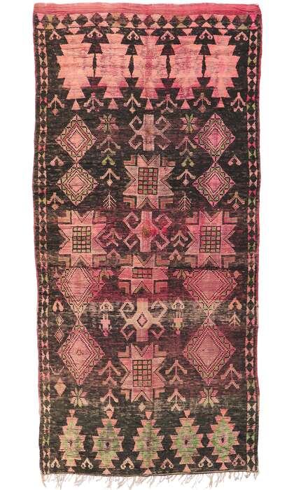 6 x 11 Vintage Boujad Moroccan Rug 21320