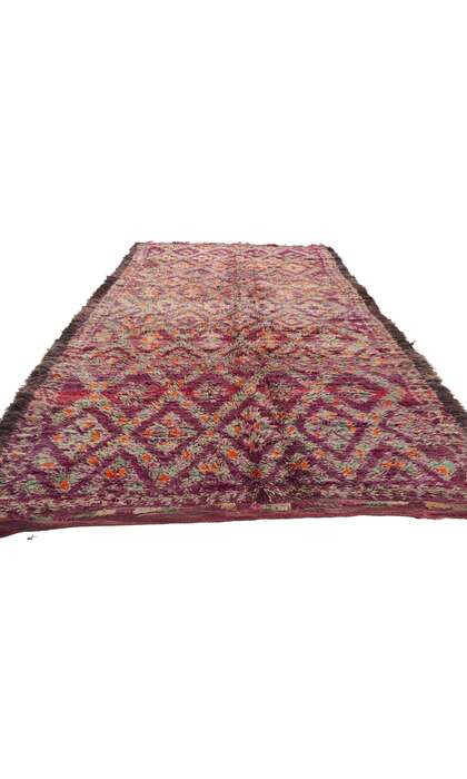 6 x 12 Vintage Moroccan Rug 213366 x 12 Vintage Moroccan Rug 21336