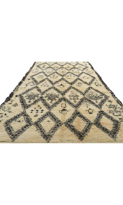 6 x 11 Vintage Moroccan Beni Ourain Rug 21357