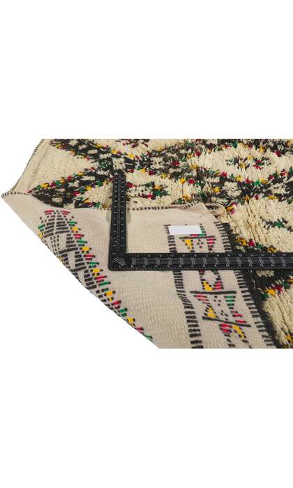 6 x 12 Vintage Moroccan Beni Ourain Rug 21375