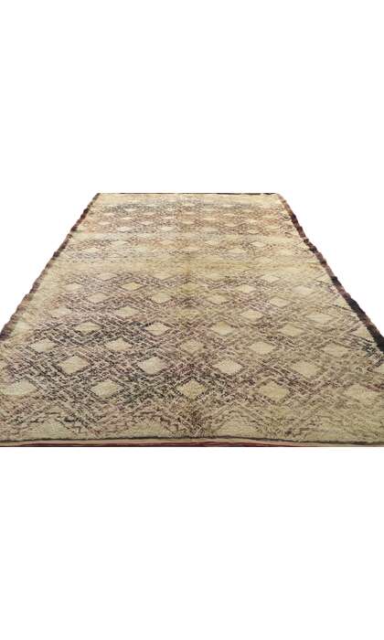 6 x 10 Vintage Moroccan Beni Ourain Rug 21397