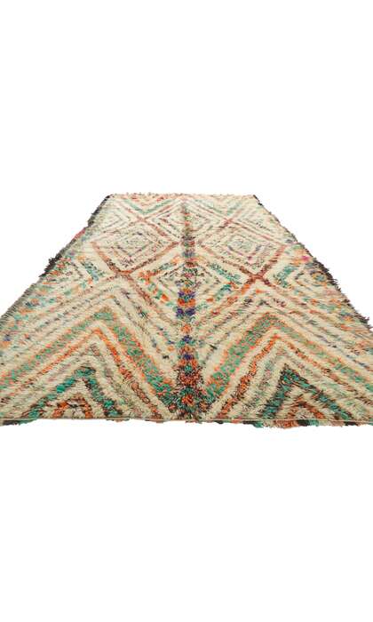7 x 12 Vintage Beni MGuild Moroccan Rug 21404
