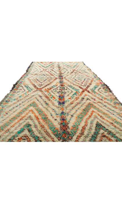 7 x 12 Vintage Beni MGuild Moroccan Rug 21404