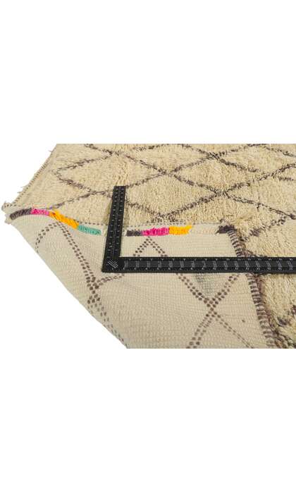 7 x 11 Vintage Moroccan Beni Ourain Rug 21408