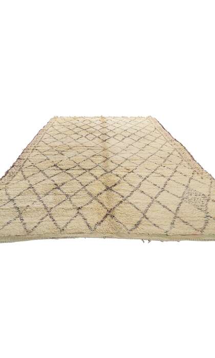 7 x 11 Vintage Moroccan Beni Ourain Rug 21408