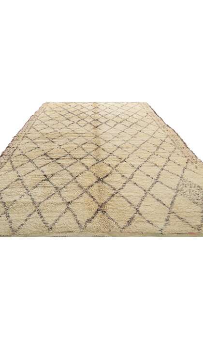 7 x 11 Vintage Moroccan Beni Ourain Rug 21408