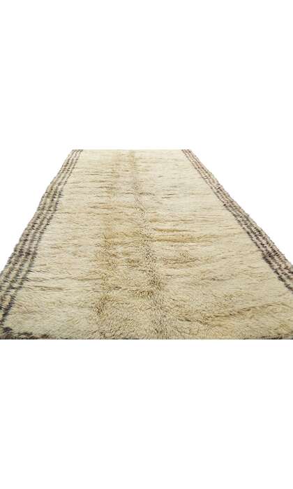 6 x 13 Vintage Moroccan Beni Ourain Rug 21410