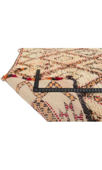 6 x 11 Vintage Moroccan Beni Ourain Rug 21417