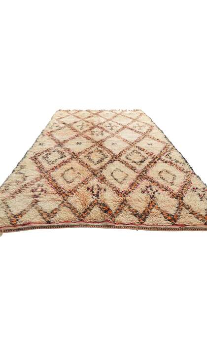 6 x 11 Vintage Moroccan Beni Ourain Rug 21417