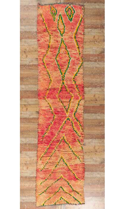 3 x 14 Vintage Moroccan Runner 21454