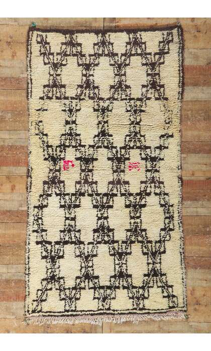 4 x 7 Vintage Moroccan Rug 21588