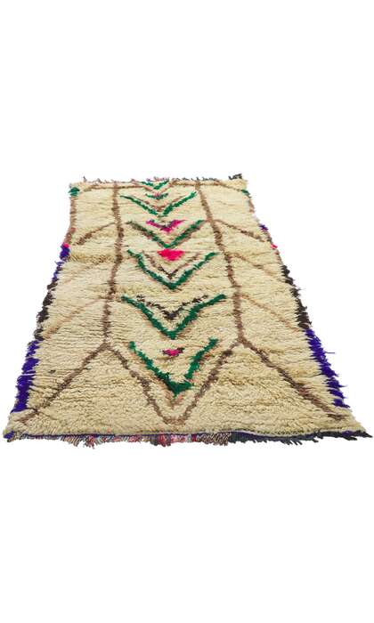 3 x 6 Vintage Moroccan Rug 21604