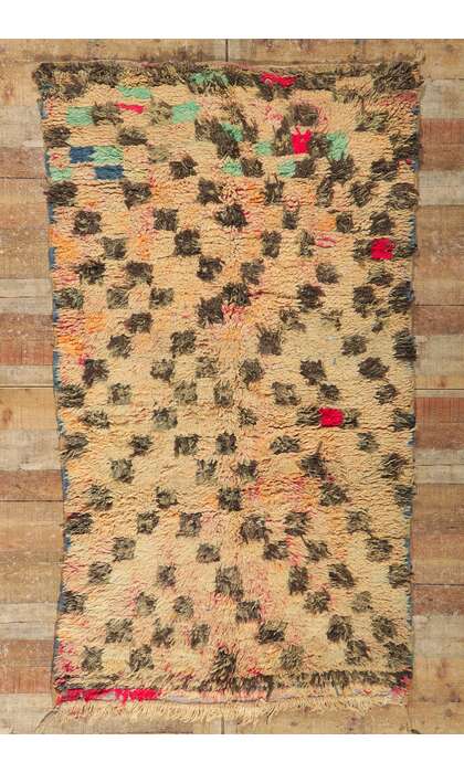 4 x 7 Vintage Moroccan Rug 21608