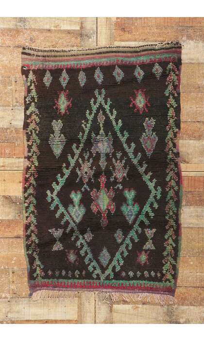 3 x 4 Vintage Moroccan Rug 21619