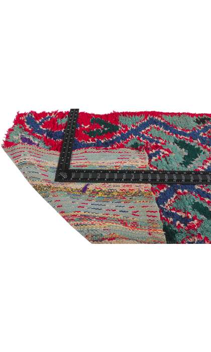 2 x 6 Vintage Moroccan Boucherouite Rag Rug 21621