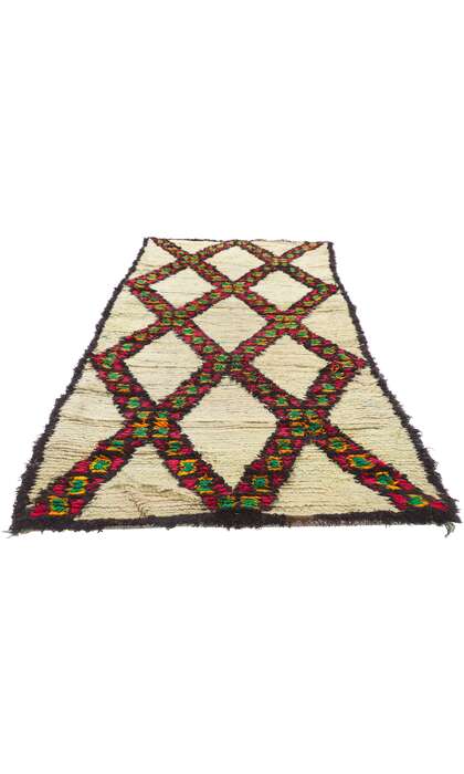 3 x 8 Vintage Moroccan Rug 216253 x 8 Vintage Moroccan Rug 21625