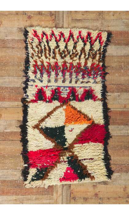 3 x 6 Vintage Moroccan Rug 21626