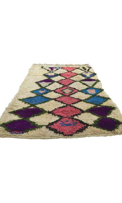 4 x 4 Vintage Moroccan Rug 21629