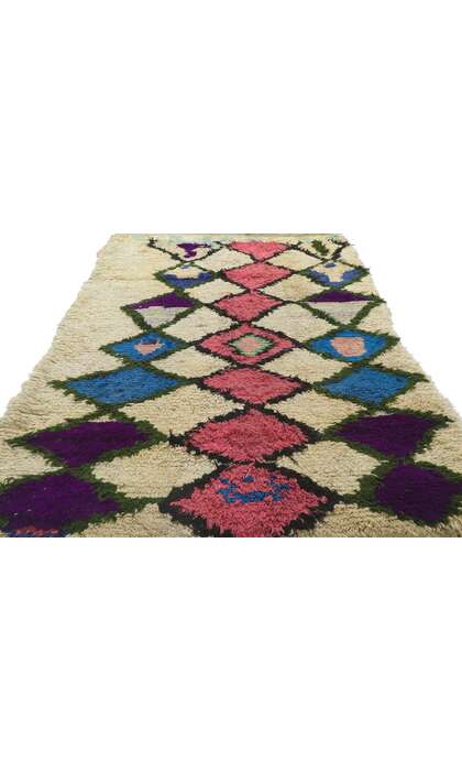 4 x 4 Vintage Moroccan Rug 21629