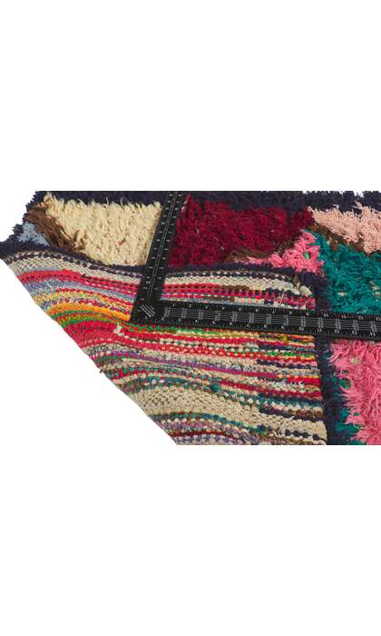 2 x 6 Vintage Berber Moroccan Boucherouite Rag Rug 21630