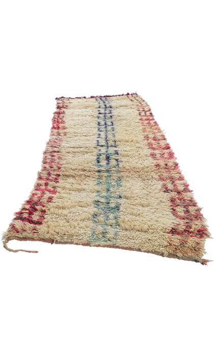 2 x 7 Vintage Berber Moroccan Azilal Rug 21635