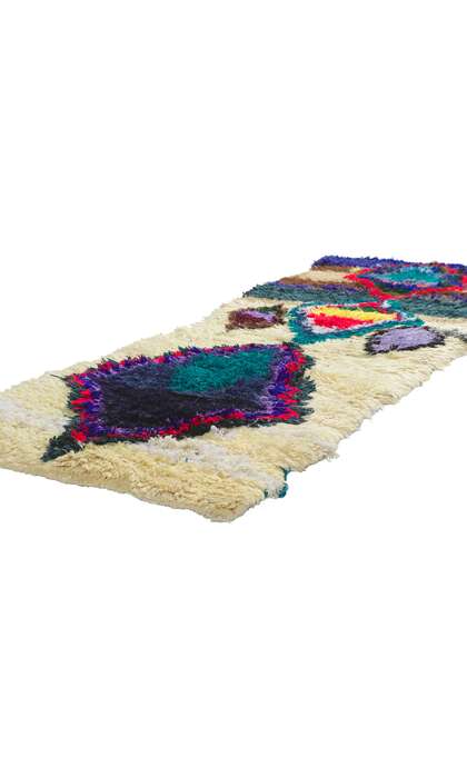 3 x 6 Vintage Berber Moroccan Azilal Rug 21638