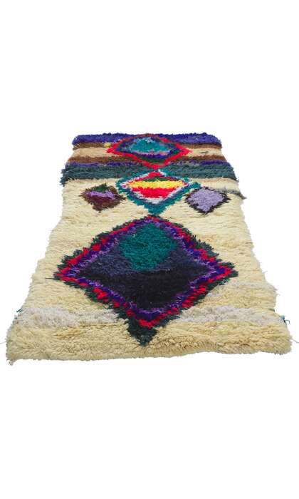 3 x 6 Vintage Berber Moroccan Azilal Rug 21638