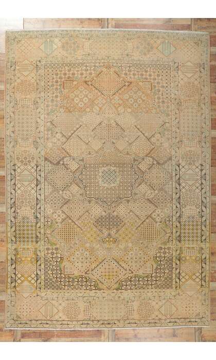 10 x 14 Vintage Persian Joshegan Rug 61001