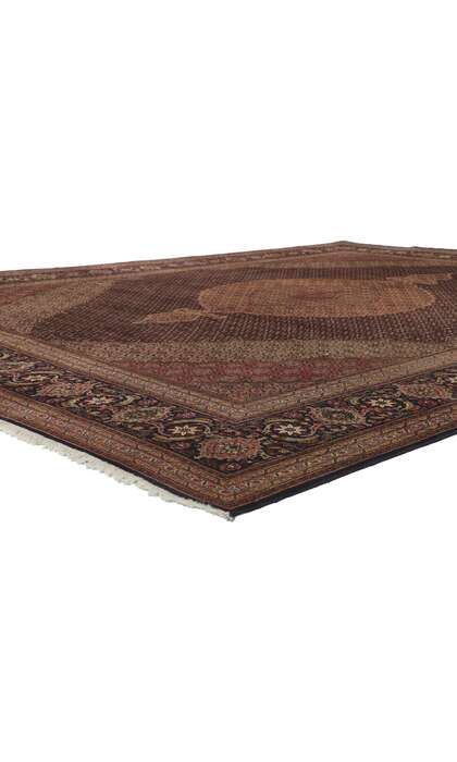 10 x 13 Vintage Persian Tabriz Rug 61005