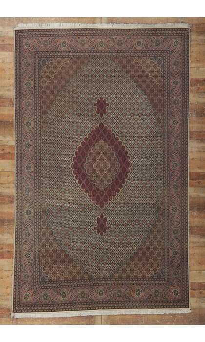7 x 11 Vintage Persian Tabriz Rug 77368