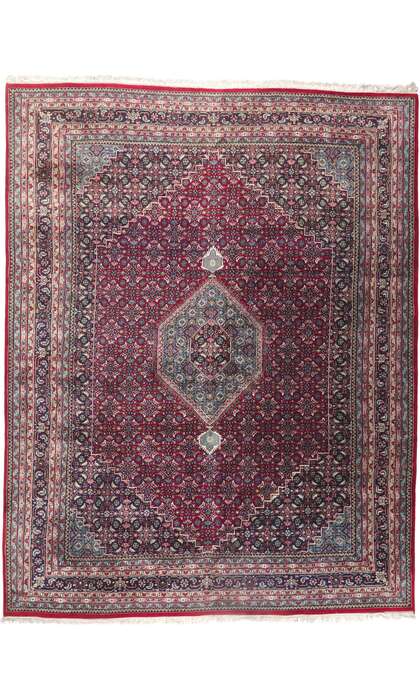 12 x 15 Vintage Indian Bijar Rug 77621