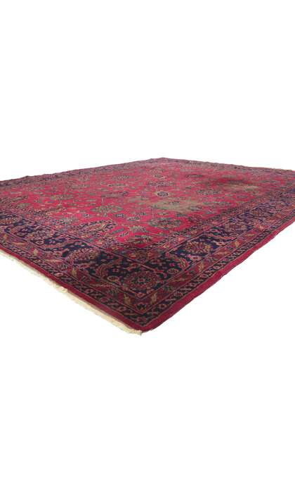 9 x 12 Antique-Worn Turkish Sparta Rug 78132