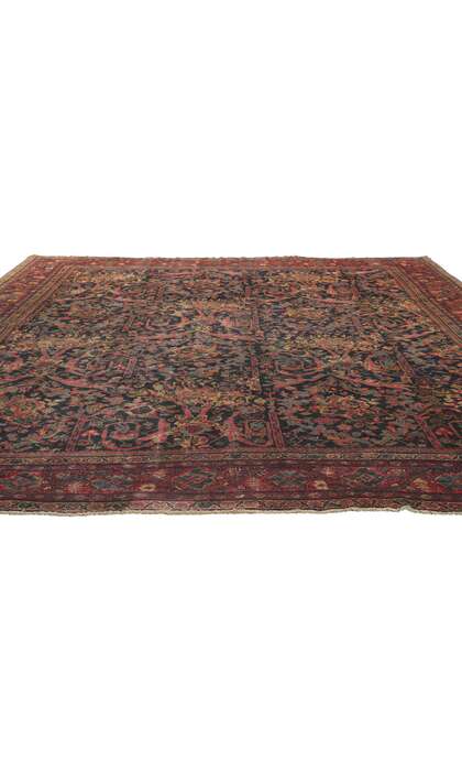 11 x 13 Antique Persian Mahal Rug 78156