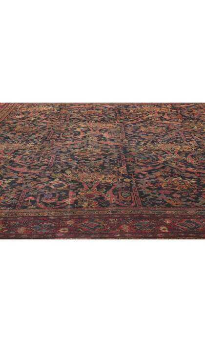 11 x 13 Antique Persian Mahal Rug 78156