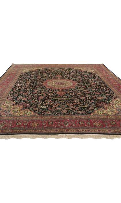 9 x 12 Vintage Chinese Tabriz Rug 78169