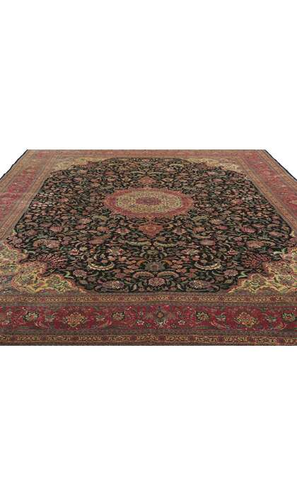 9 x 12 Vintage Chinese Tabriz Rug 78169