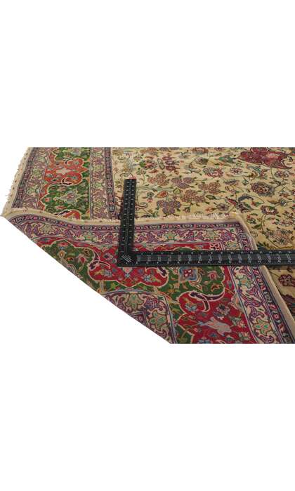 7 x 10 Vintage Persian Tabriz Rug 78170