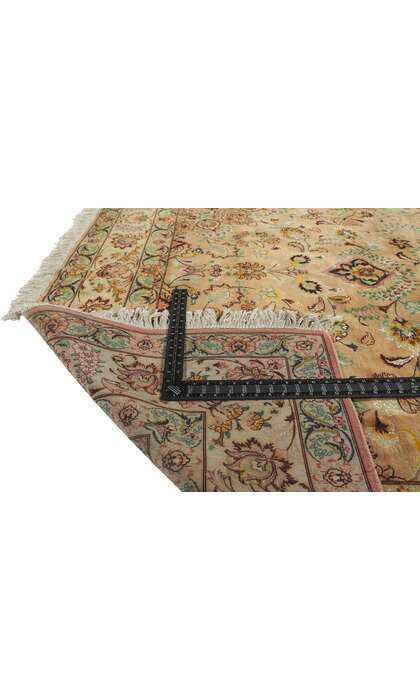 7 x 10 Vintage Persian Tabriz Rug 78171