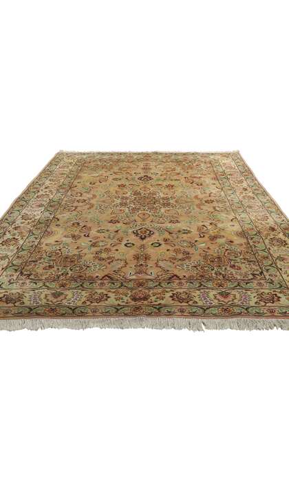 7 x 10 Vintage Persian Tabriz Rug 78171