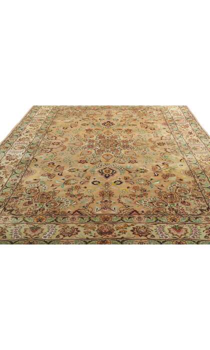 7 x 10 Vintage Persian Tabriz Rug 78171