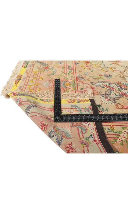 8 x 12 Vintage Persian Shirfar Tabriz Rug 78172